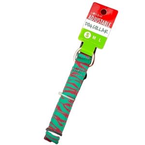 Small Dog Collar Adjustable Zebra Animal Pet Puppy